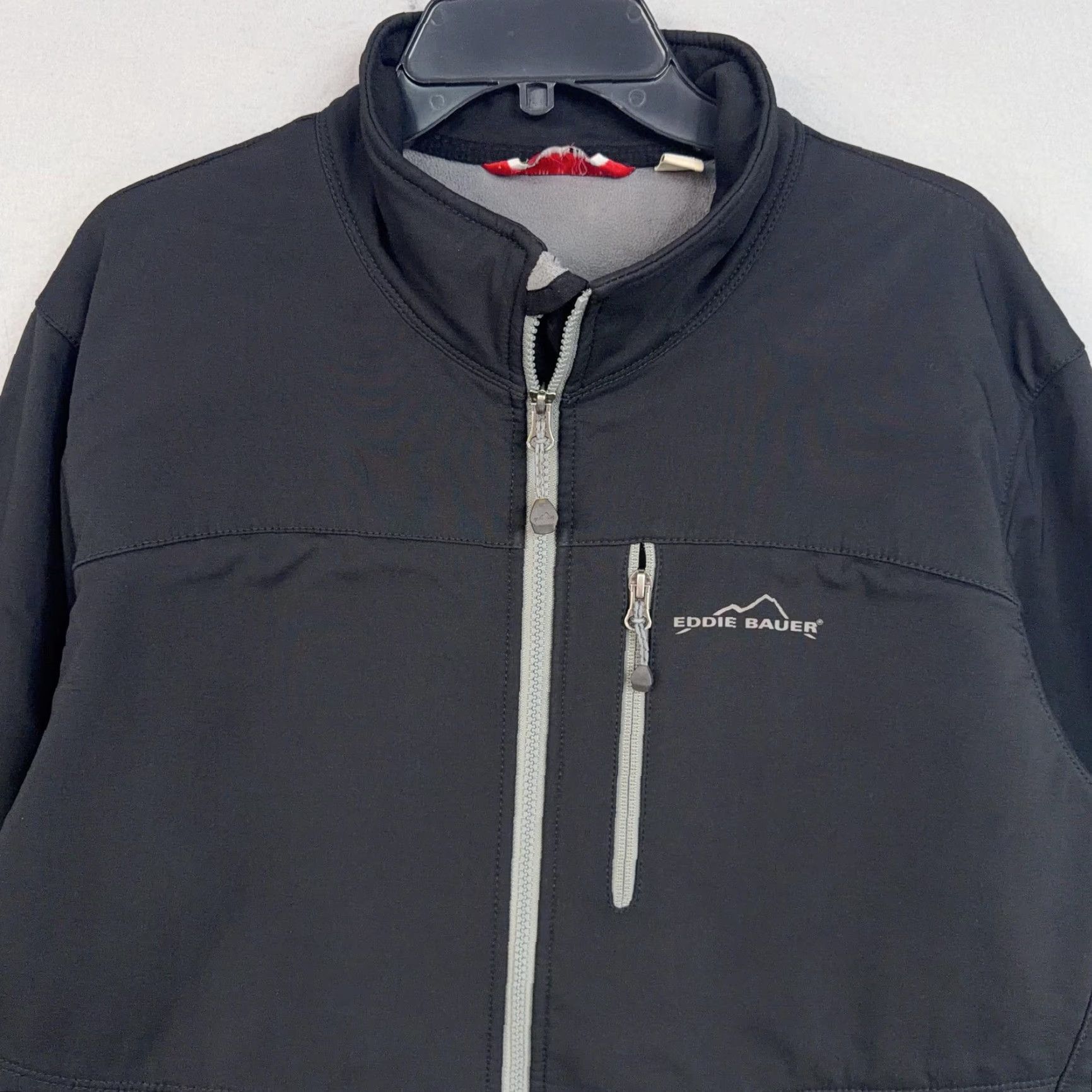 Eddie Bauer Eddie Bauer Jacket Mens L Black 365 Softshell Full Zip Hiking Outdoor Windbreaker Regular L Mens Size US L / EU 52-54 / 3 - 2 Thumbnail