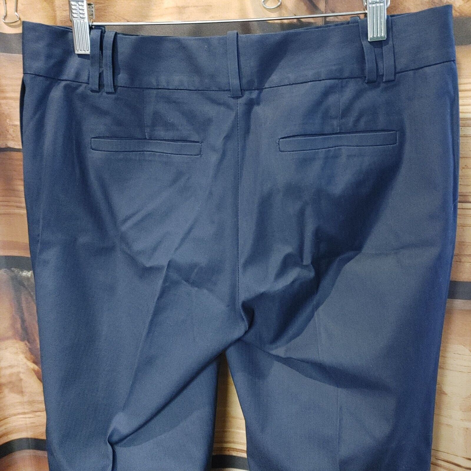 J.Crew J.Crew Women's Navy Blue Dress Pants 6 Size 28" / US 6 / IT 42 - 2 Thumbnail