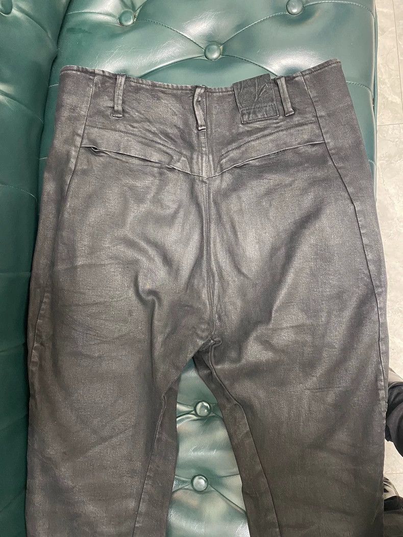Julius julius size:2 Stylish wax-coated geometric jeans Size US 26 / EU 42 - 4 Thumbnail