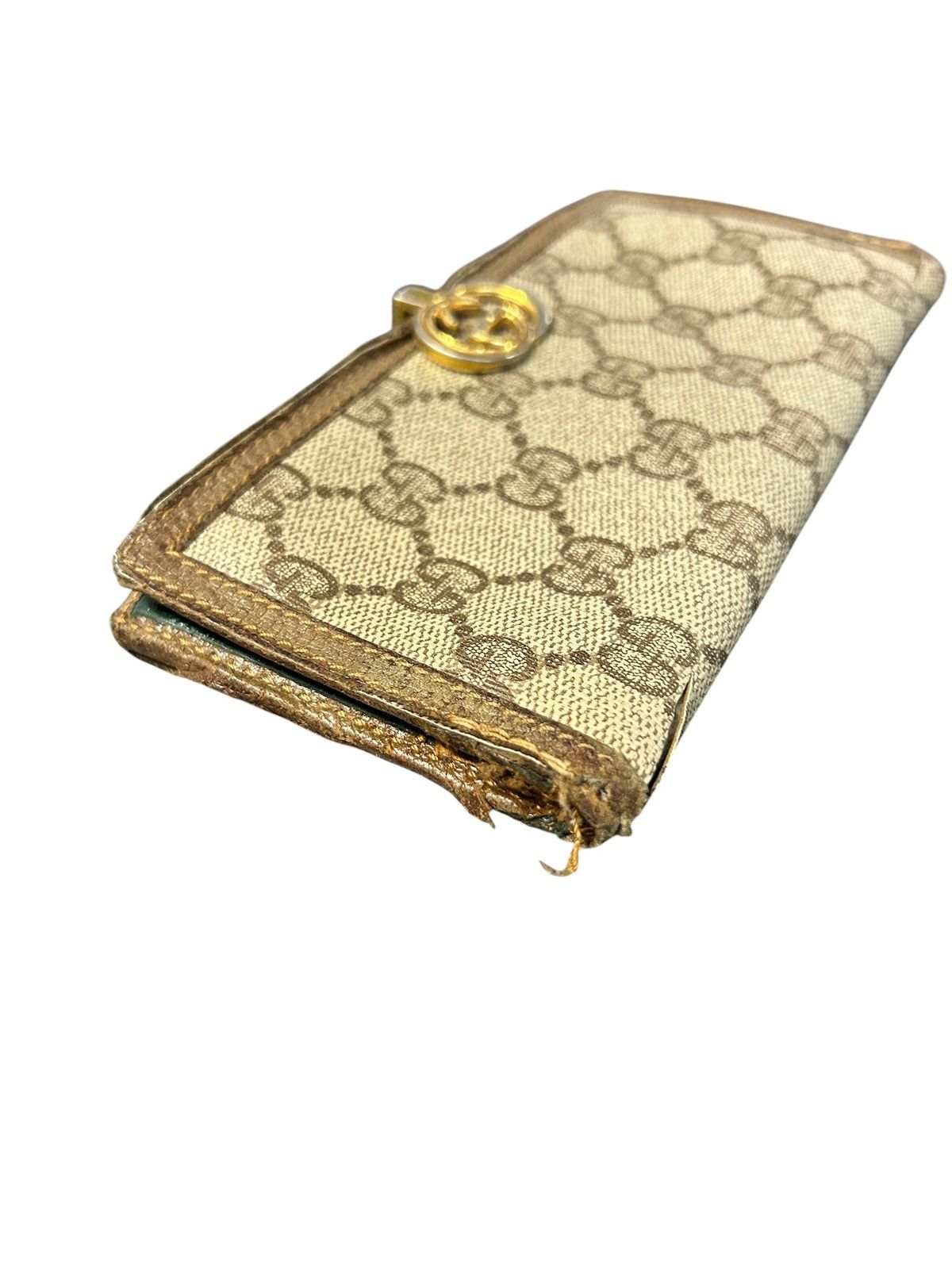 Gucci Gucci GG Monogram Ophidia Long Wallet Vintage Size ONE SIZE - 3 Thumbnail