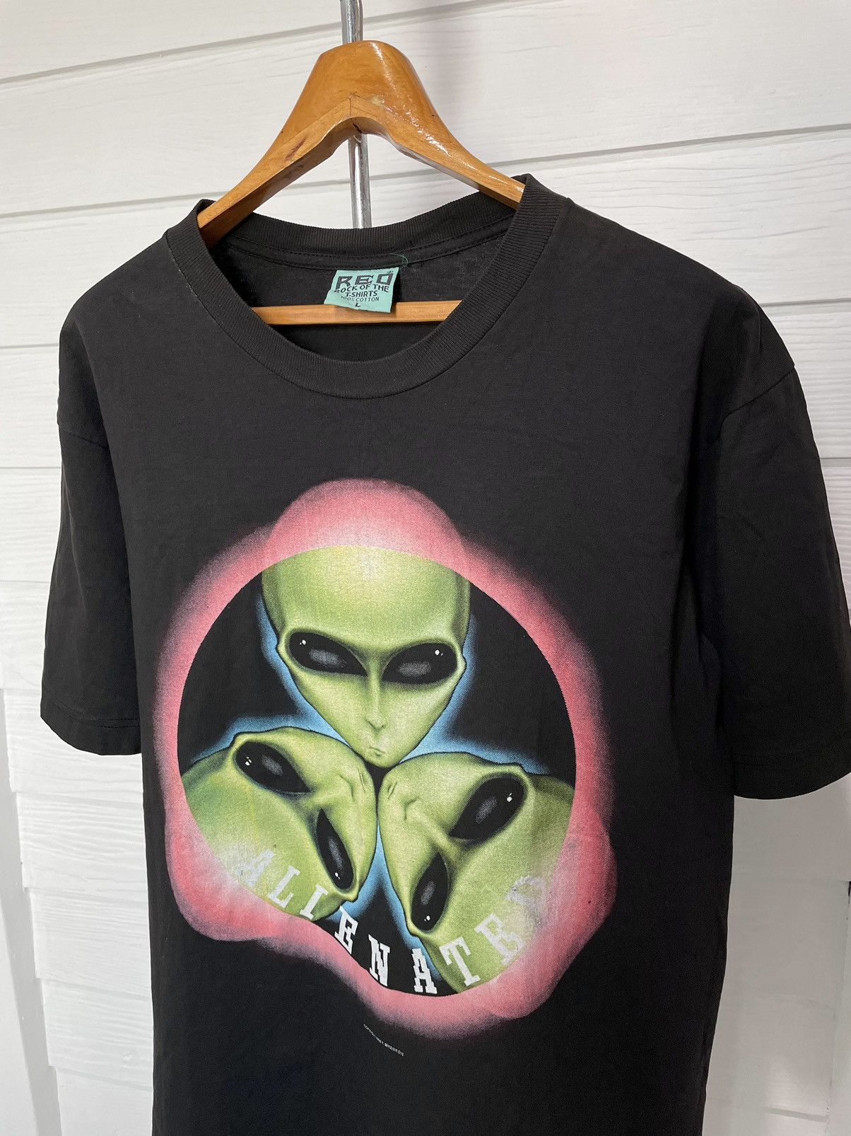 Vintage VINTAGE 1996 ALIENATED Size US L / EU 52-54 / 3 - 3 Thumbnail