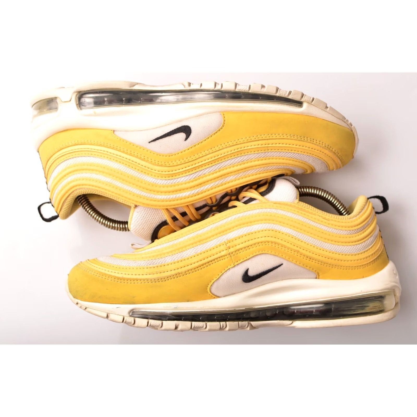 Nike Nike Air Max 97 Topaz Gold White W 921733-703 Taxi Sneakers Trainers Size US 10 Womens Size US 8 / IT 38 - 4 Thumbnail