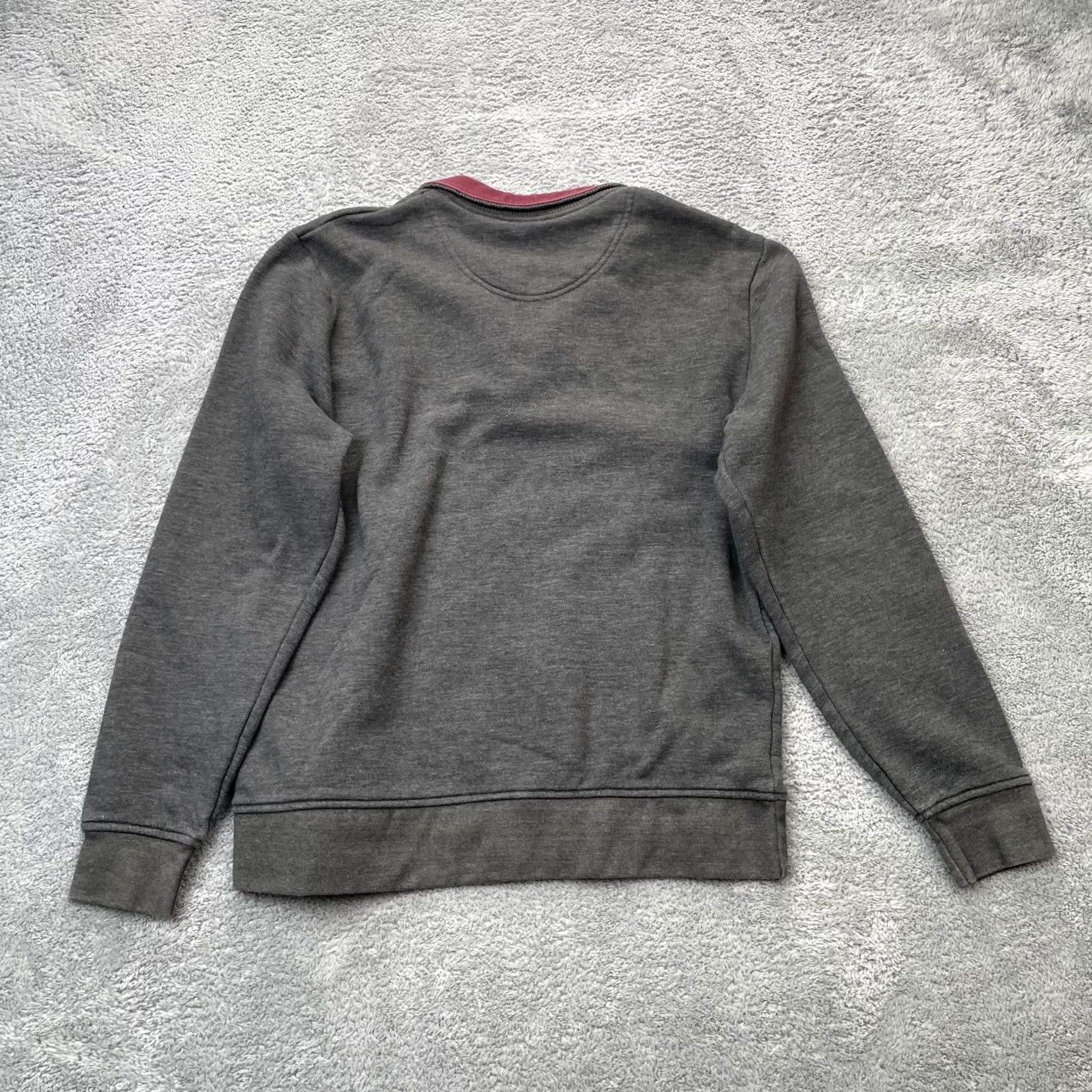 Orvis Orvis Sweatshirt Mens Medium Gray Cotton Mock Neck Quarter Zip Hiking Fishing Size US M / EU 48-50 / 2 - 7 Thumbnail