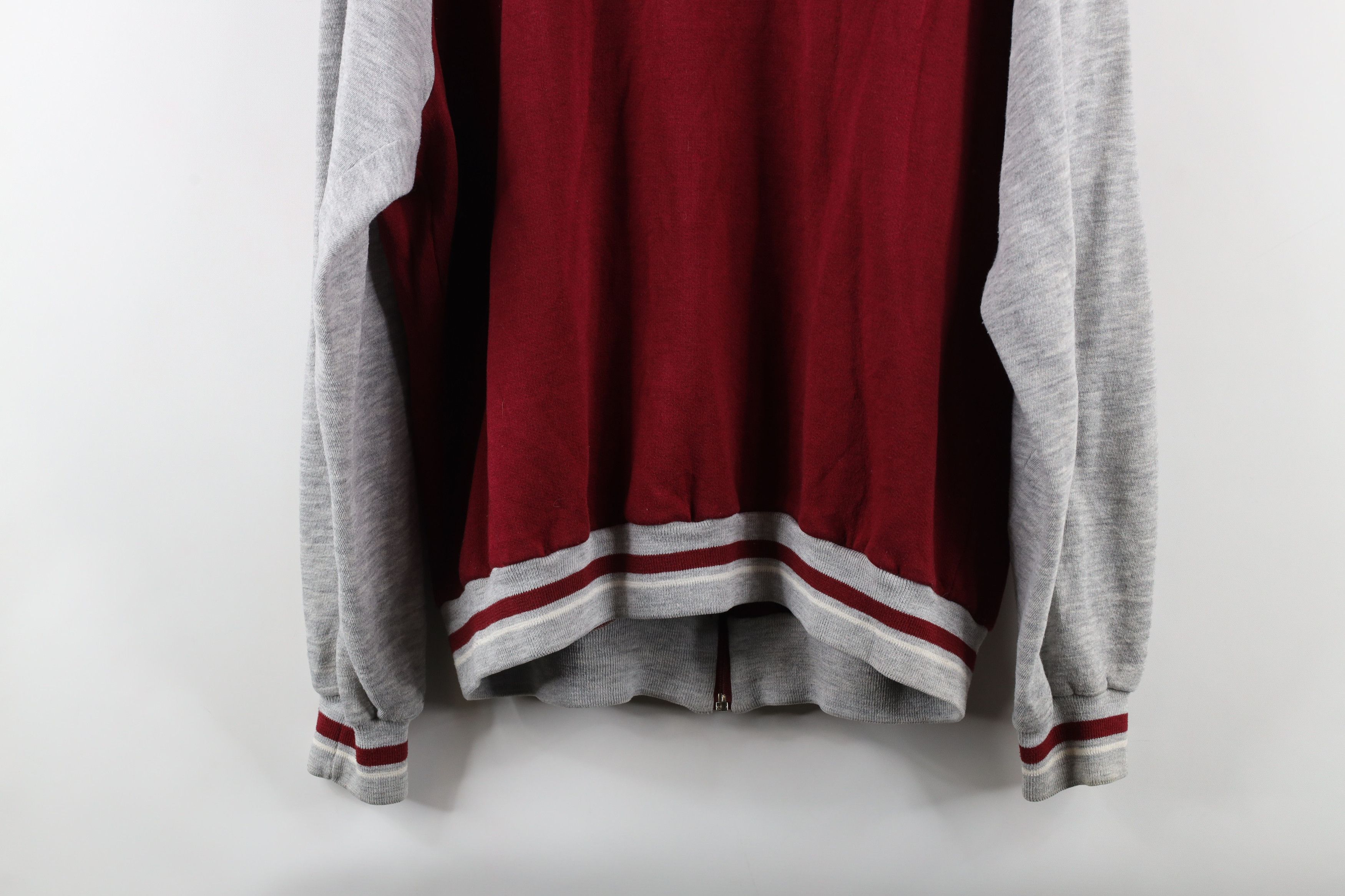 Nike × Vintage Vintage 80s Nike Scott Mini Swoosh Warm Up Track Jacket Size US L / EU 52-54 / 3 - 11 Thumbnail