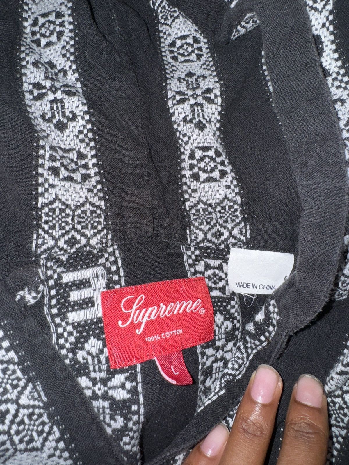 image of Supreme Baja Jacket in Black, Men's (Size Small)