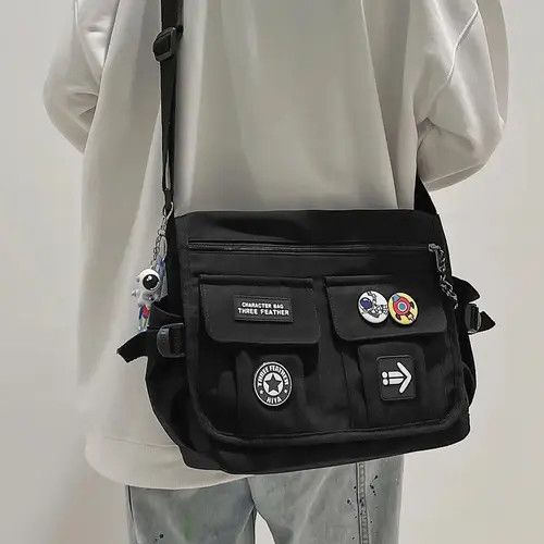 Vintage Ikegami x Naomi Harajuku Men Nylon Crossbody Bags Size ONE SIZE - 1 Thumbnail