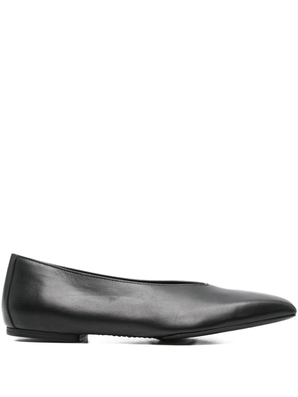 Rick Owens LEATHER BALLET FLATS Size US 7 / IT 37 - 1 Thumbnail