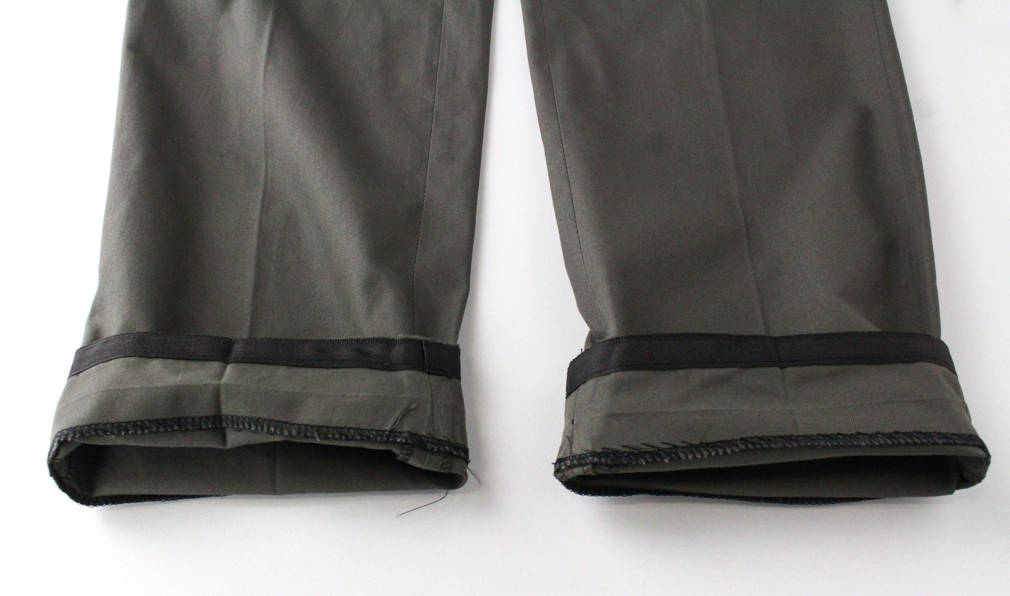 Suitsupply SOHO UK38S Dark Green Cotton Pleated 72619 Size 38S - 13 Thumbnail