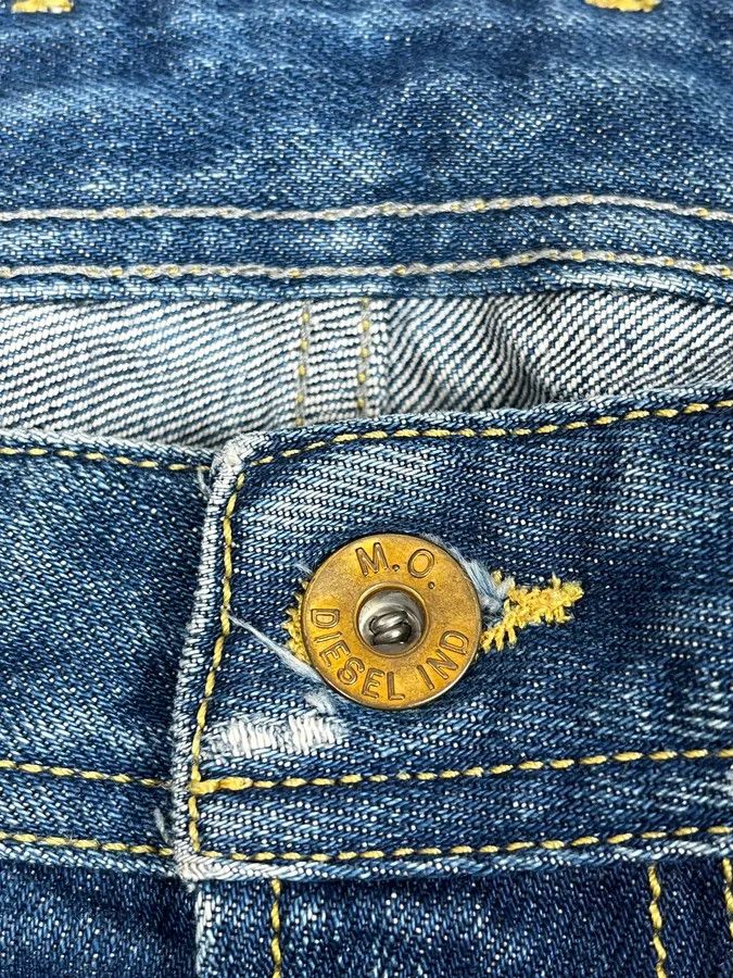 Diesel Diesel Blue Faded Denim Jeans Size US 32 / EU 48 - 11 Thumbnail