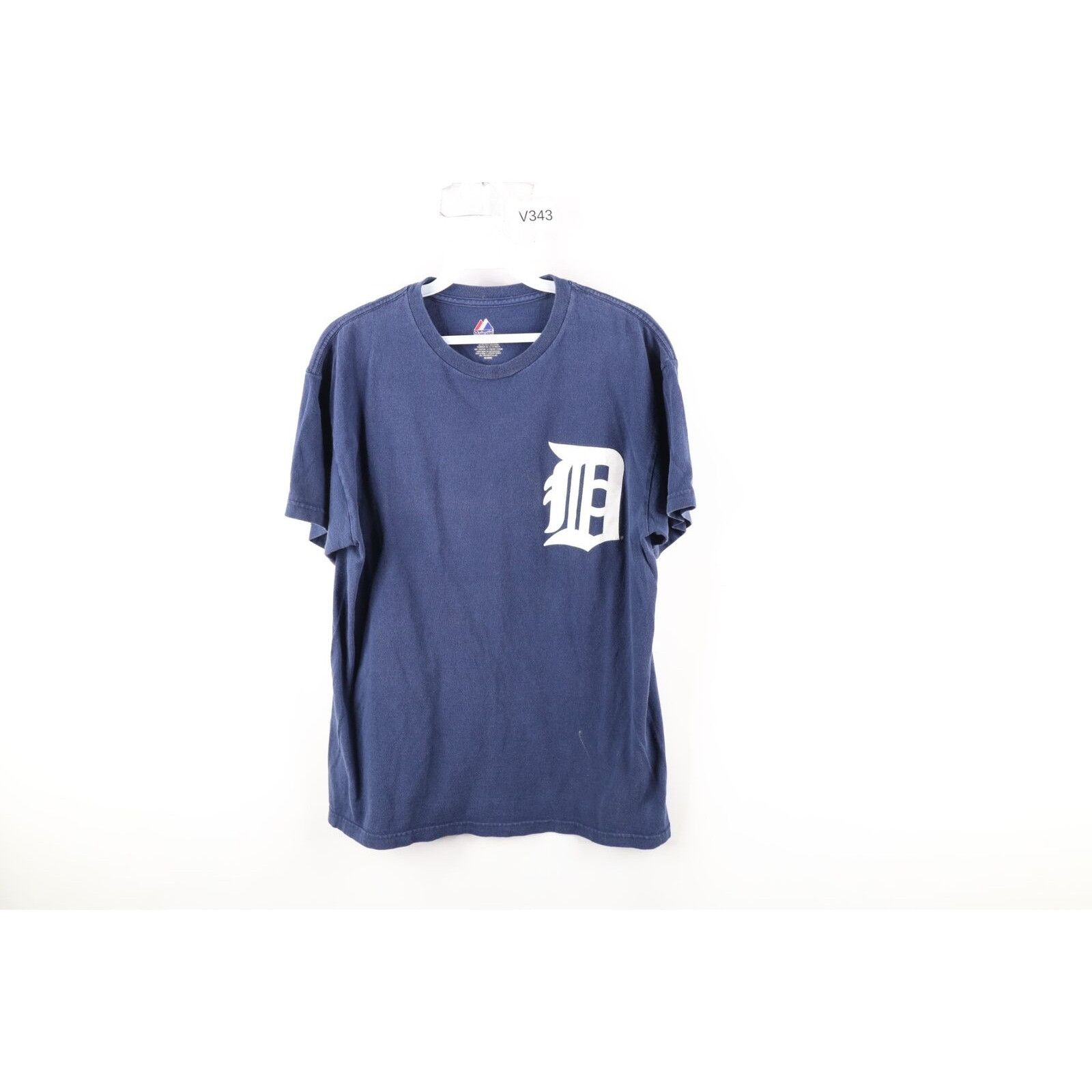 Majestic × Vintage Vintage Majestic Justin Verlander Detroit Tigers T-Shirt Size US M / EU 48-50 / 2 - 1 Thumbnail