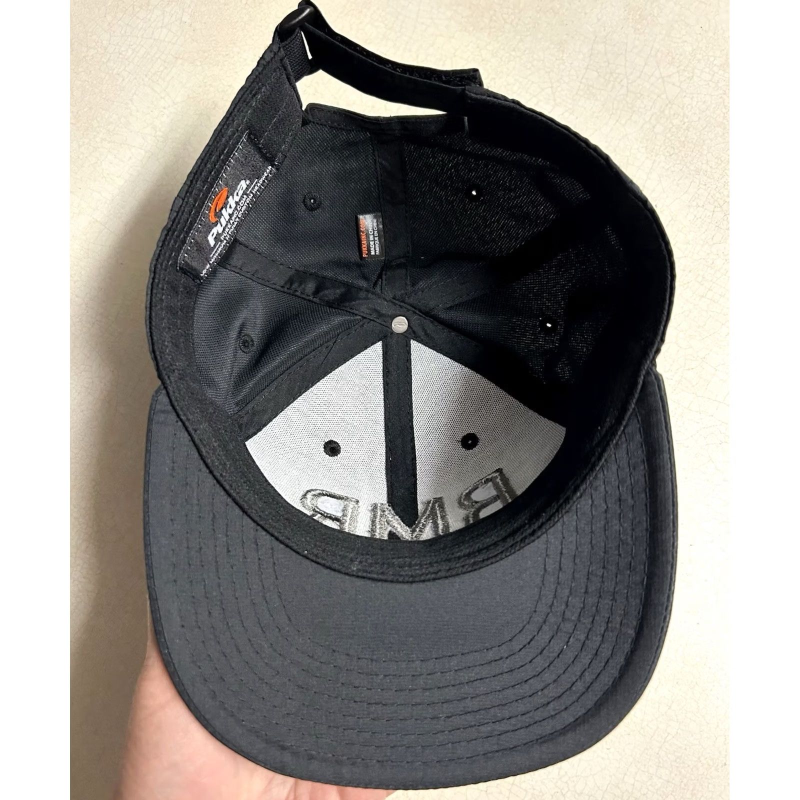 Vintage BMR Strapback Hat Embroidered Bear Golf Chelan Washington | Pukka | Black | One Size | Men | Golf Hat Size ONE SIZE - 7 Thumbnail