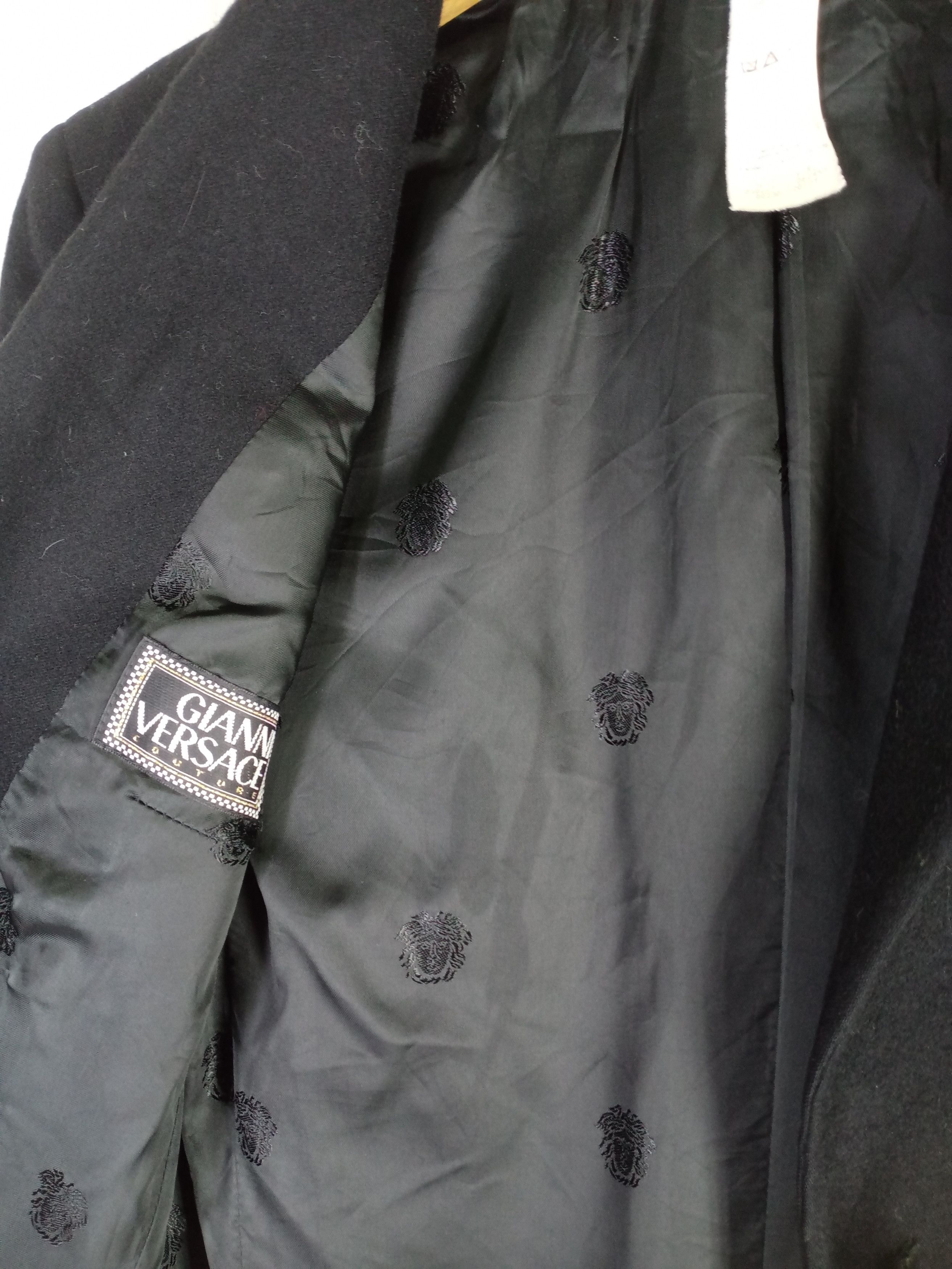 Versace Rare Vintage Gianni Versace Couture Laine Coat Size S / US 4 / IT 40 - 11 Thumbnail
