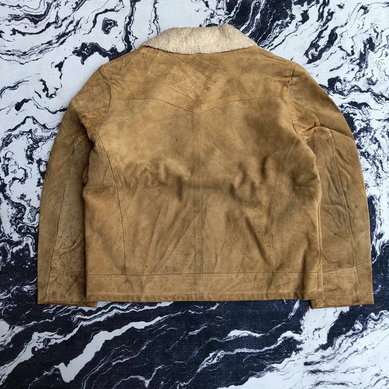 Levi's Vintage Clothing Extremely RARE Vintage Levis 60s Suede Leather Sherpa Jacket Size US L / EU 52-54 / 3 - 4 Thumbnail