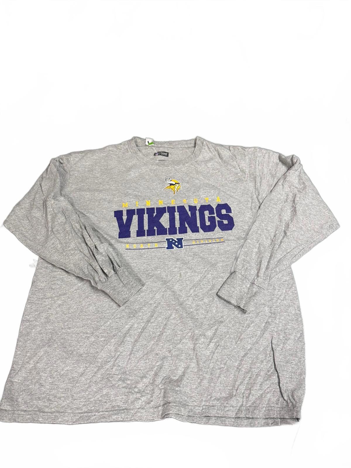 Designer Minnesota Vikings Long Sleeve T-Shirt - NFL Team Apparel Size US L / EU 52-54 / 3 - 1 Thumbnail