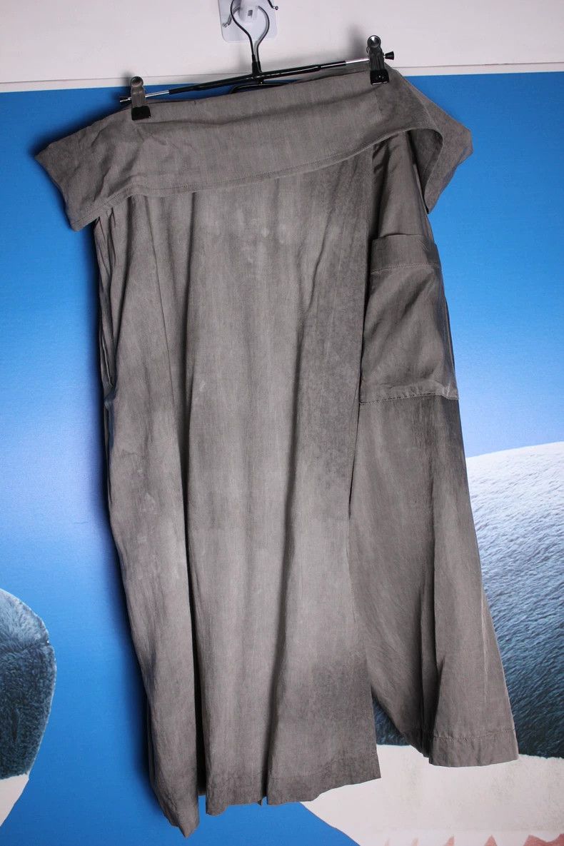Yohji Yamamoto Yohji Yamamoto size 3 14ss turned waist rain culottes pant Size US 30 / EU 46 - 2 Thumbnail