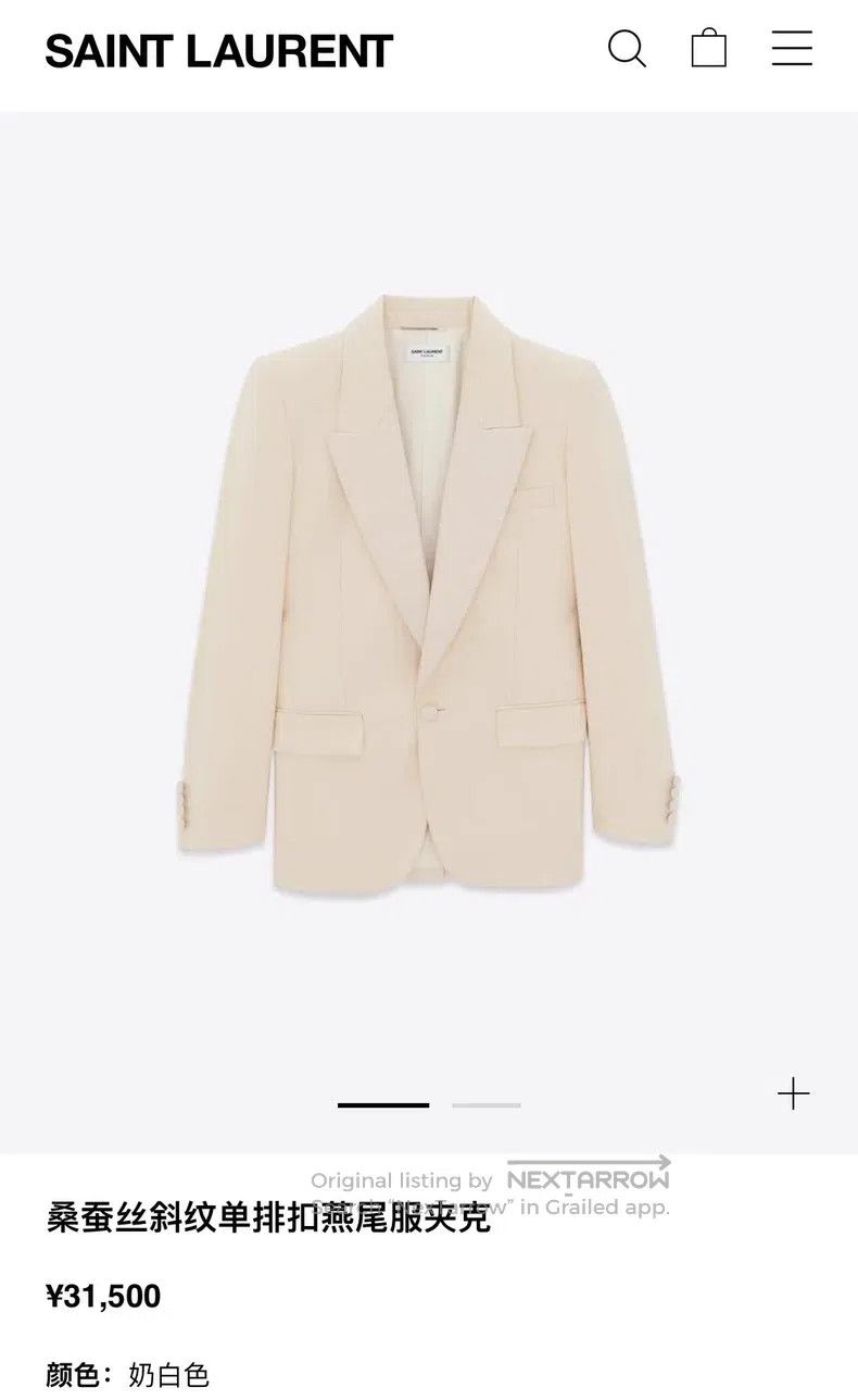 Saint Laurent Paris Saint Laurent Paris jacket Size US M / EU 48-50 / 2 - 7 Thumbnail