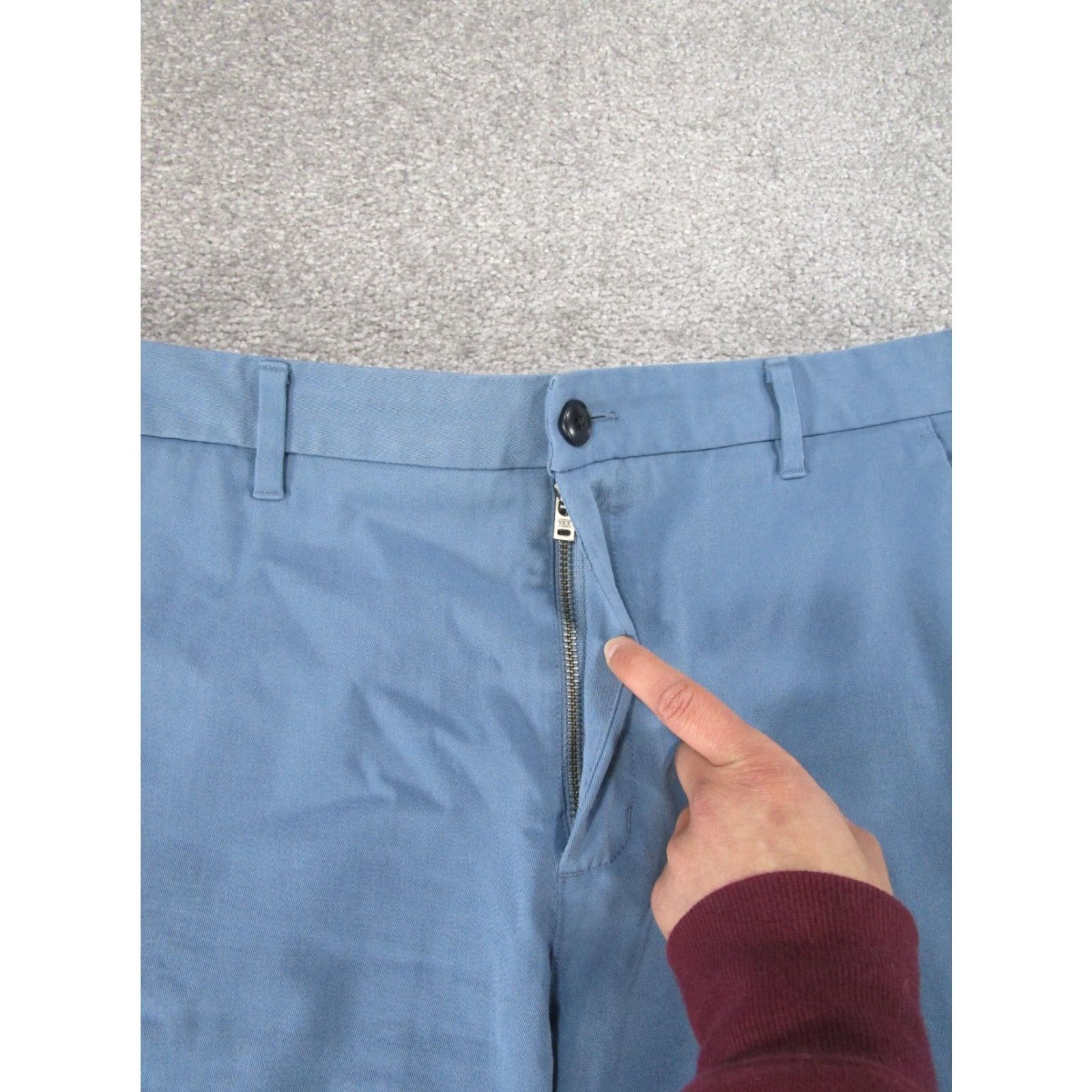 Everlane Everlane Uniform Chino Shorts Men 34 Blue Slim Fit Cotton Spandex Casual Workwear 90s Preppy Theme Mens Size US 34 / EU 50 - 3 Thumbnail