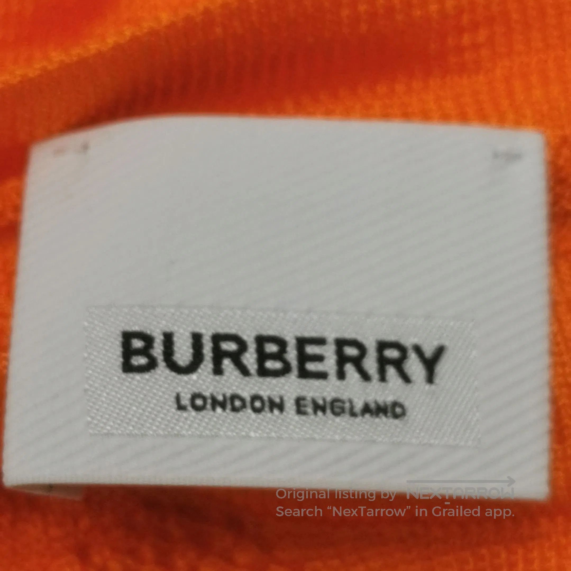 Burberry Burberry Sleeveless Diamond Pattern Orange Top . Size US M / EU 48-50 / 2 - 5 Thumbnail
