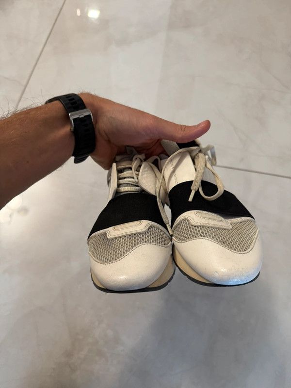 Balenciaga Balenciaga Race Runner Trainers White Women 37 Shoes Size US 7 / IT 37 - 5 Thumbnail