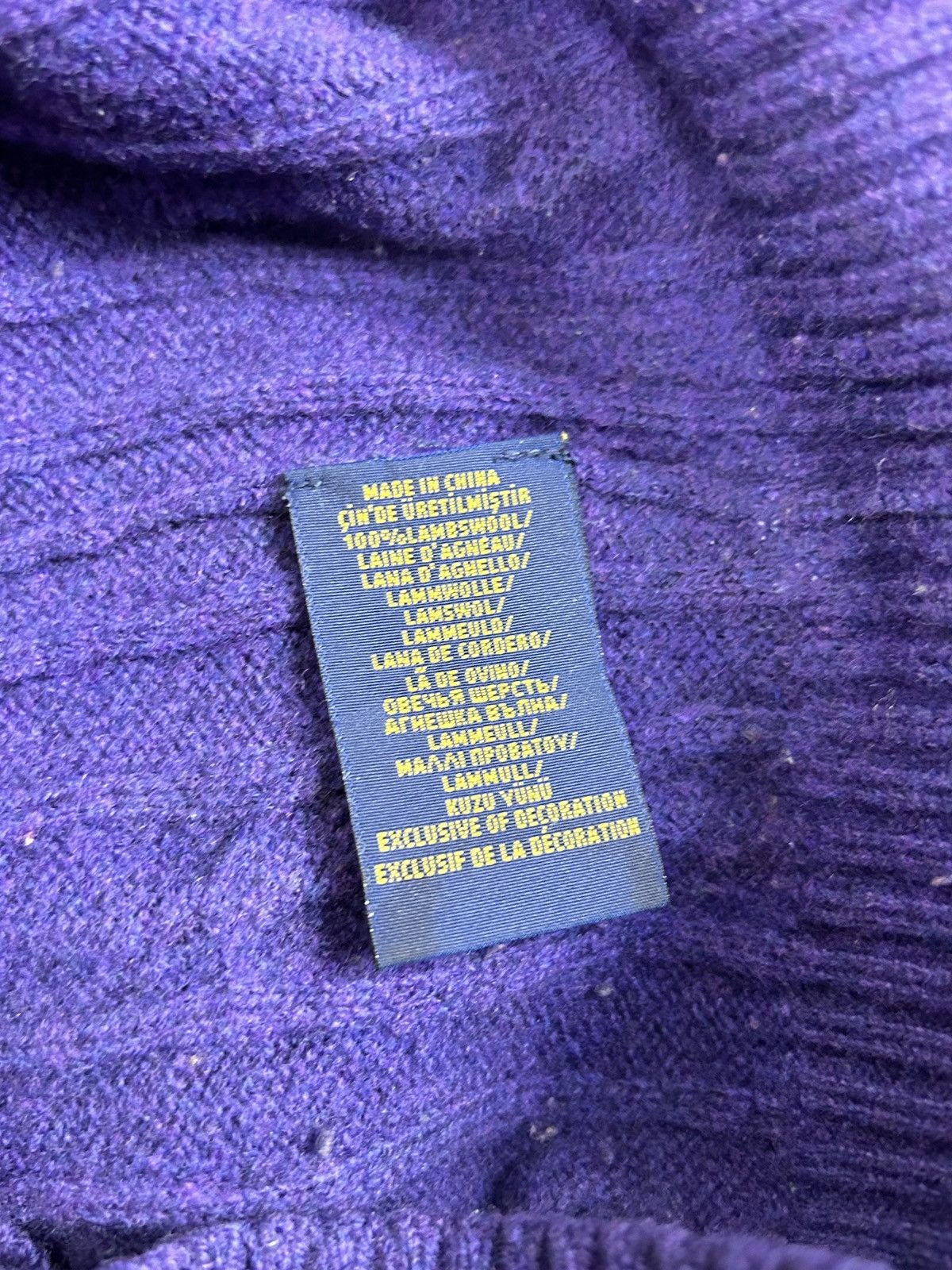 Polo Ralph Lauren Polo By Ralph Lauren Cable Knit Wool Sweater Iconic Size M Size US M / EU 48-50 / 2 - 8 Thumbnail
