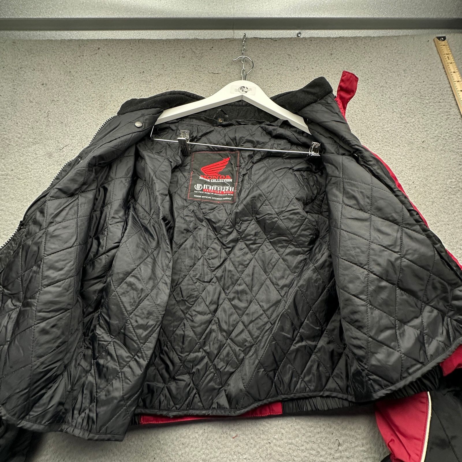 Honda Honda Rider Collection Intersport Jacket Womens Large Red Size L / US 10 / IT 46 - 9 Thumbnail