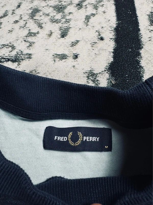 Fred Perry Fred Perry navy blue M logo t-shirt Size US M / EU 48-50 / 2 - 4 Thumbnail
