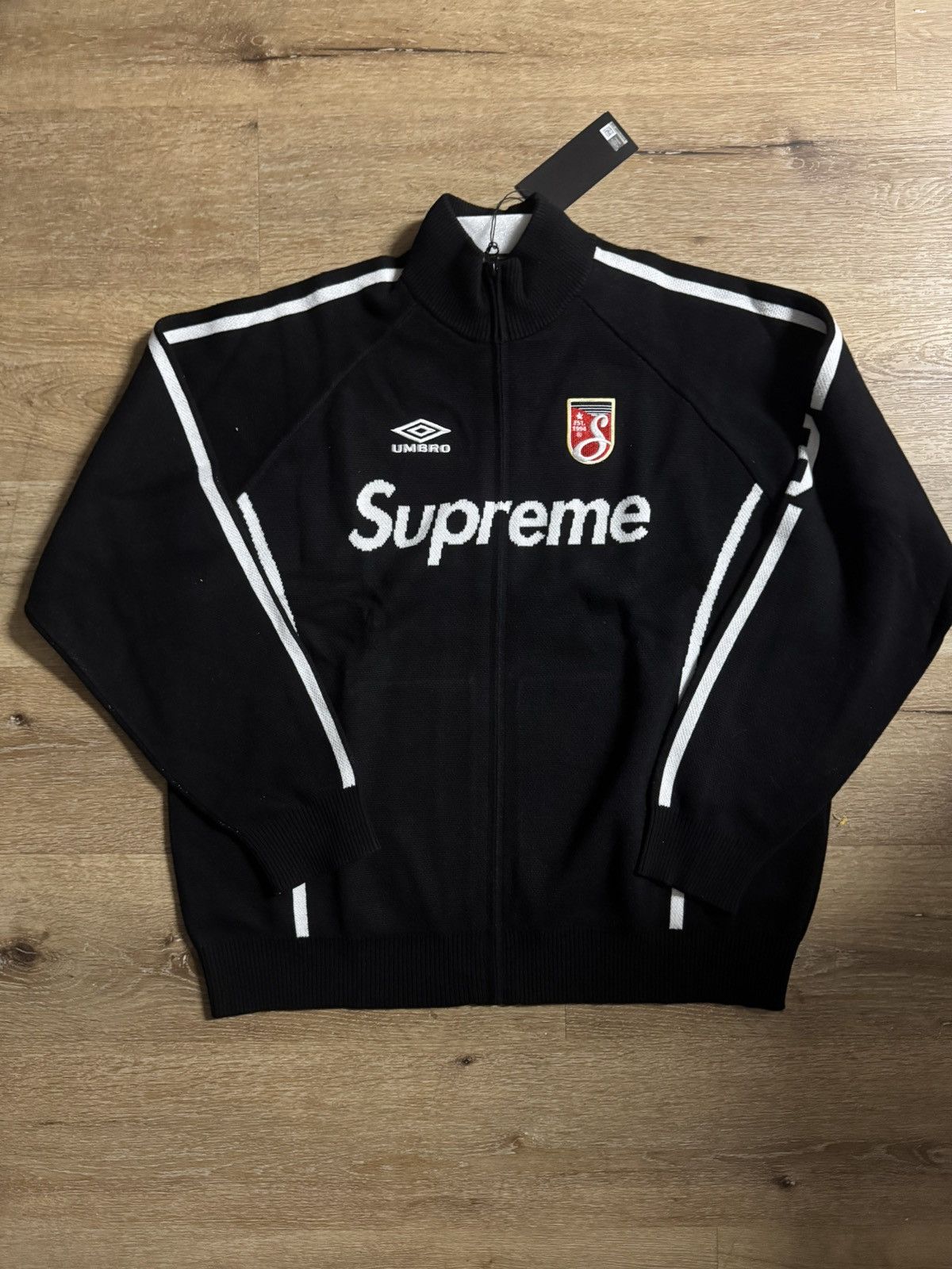 Supreme Umbro Zip Up Sweater