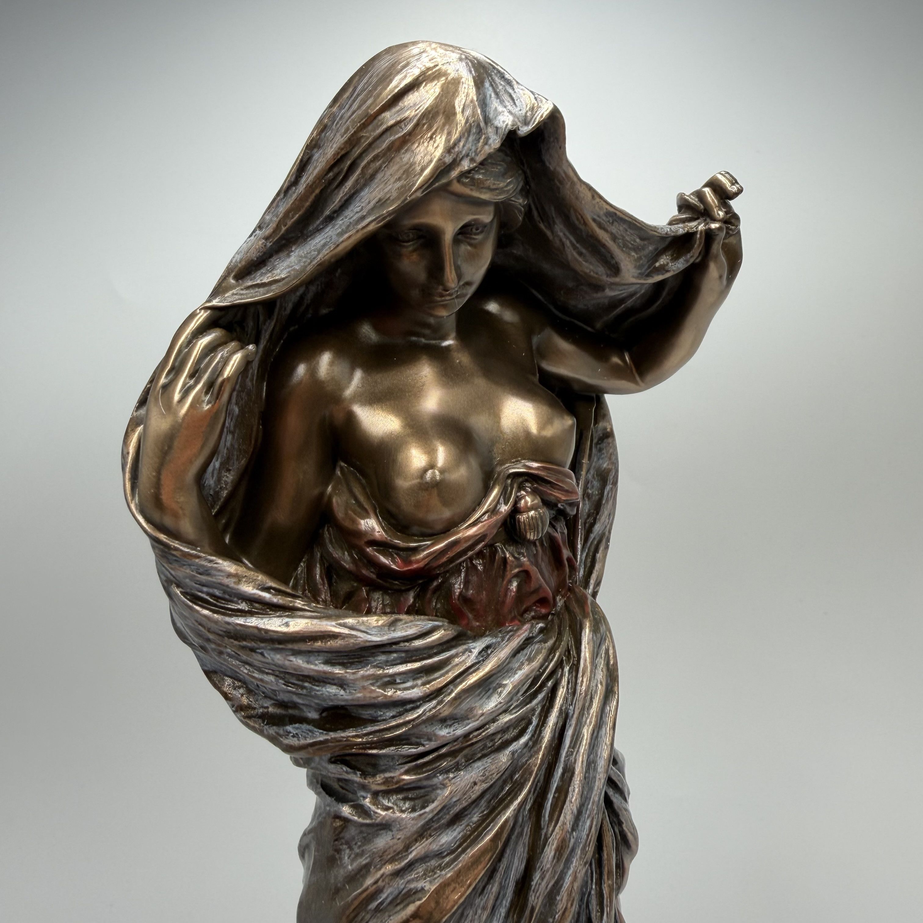 Other Aphrodite Goddess Figurine Bronze Finish Polystone Statue Size ONE SIZE - 1 Thumbnail