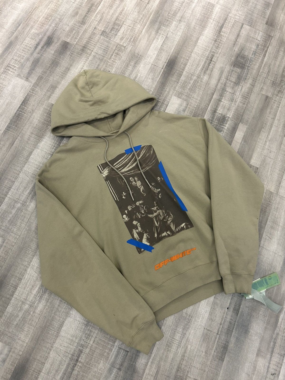 Off-White Off-White x Browns Caravaggio Hoodie Size US XXL / EU 58 / 5 - 2 Thumbnail