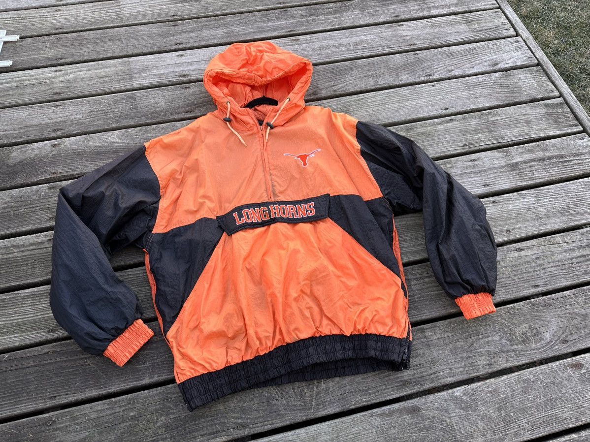 Vintage Vintage Texas Longhorns Pullover Jacket Size US XL / EU 56 / 4 - 2 Thumbnail