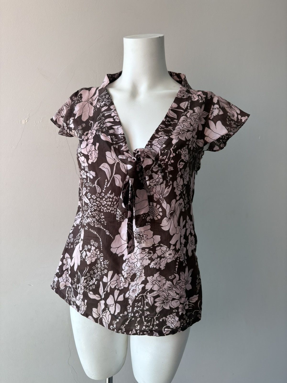 Vintage Silk blouse Size M / US 6-8 / IT 42-44 - 9 Thumbnail
