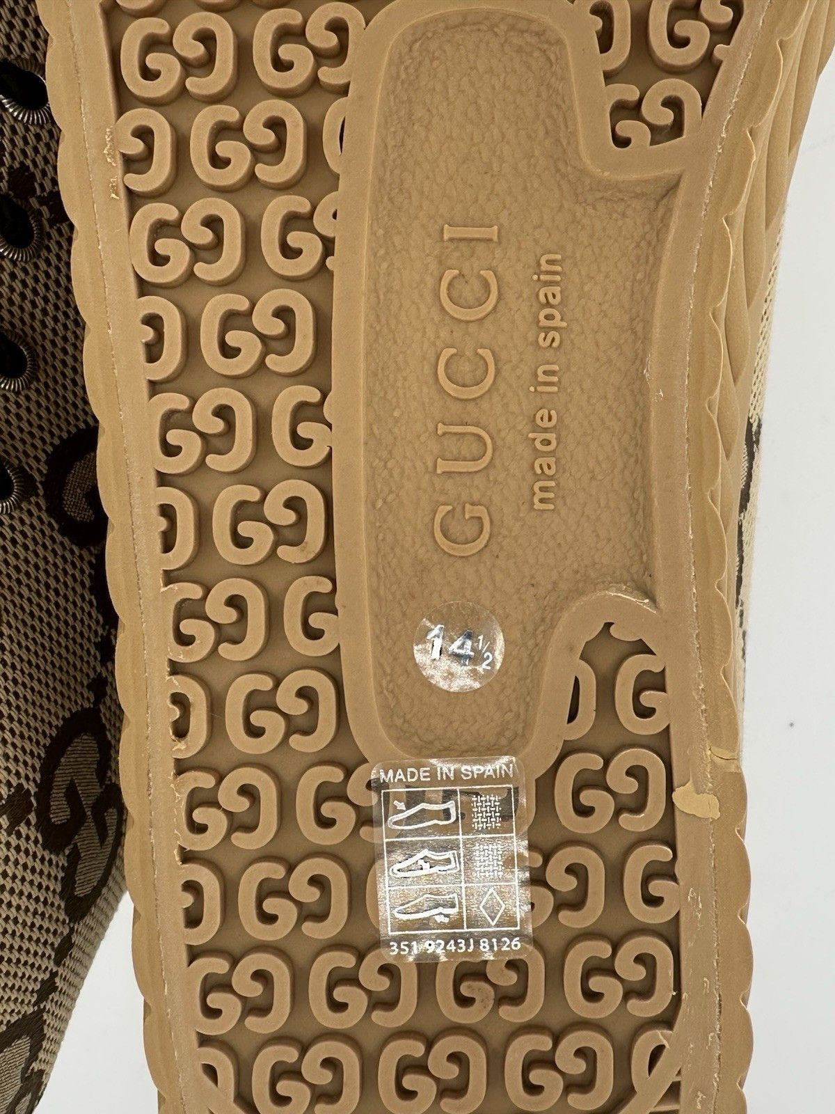 Gucci SIze-UK-14,5/US-15,5/EU-48,5 New Gucci Sneakers Men's Size US 15 / EU 48 - 8 Thumbnail