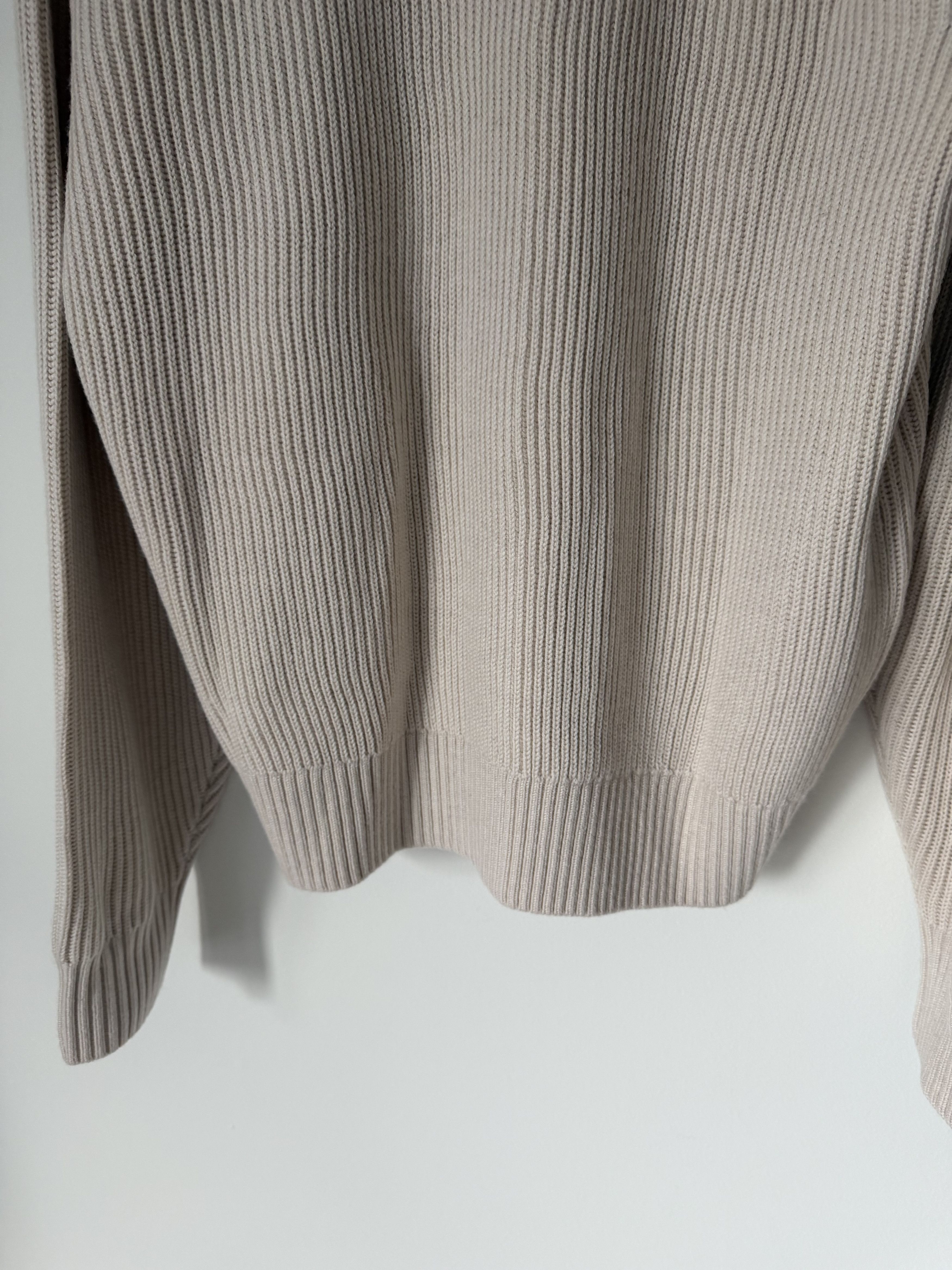 Aime Leon Dore Aime Leon Dore Waffle Knit Cardigan in Oatmeal Size US M / EU 48-50 / 2 - 6 Thumbnail