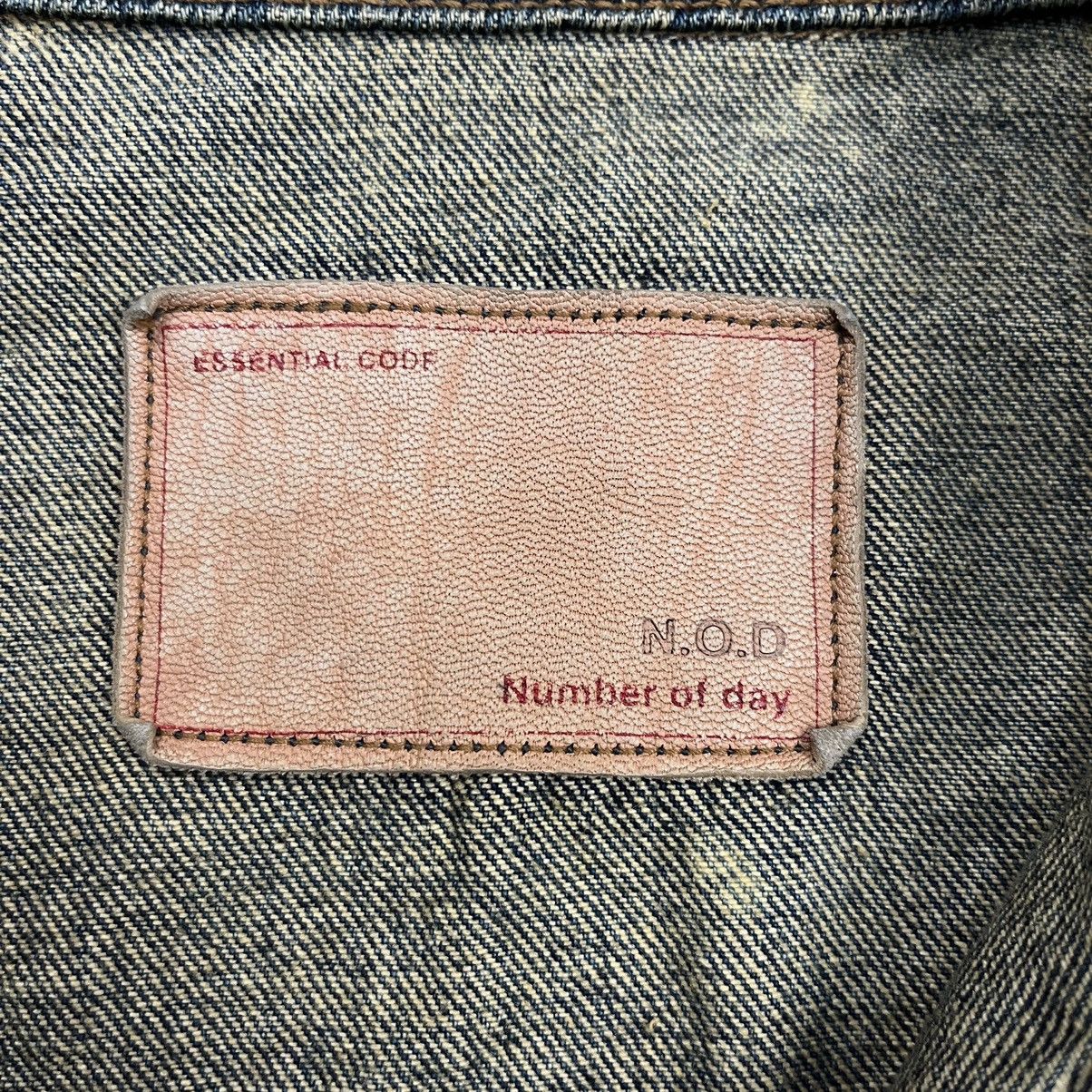 If Six Was Nine 2000s Number Of Day - Mudwash Denim Jacket Size US M / EU 48-50 / 2 - 16 Thumbnail