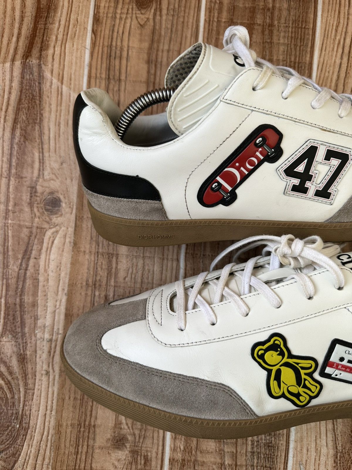 Dior Kim Jones Dior B01 White/Gum Patch Logo Sneaker Size US 10 / EU 43 - 15 Thumbnail