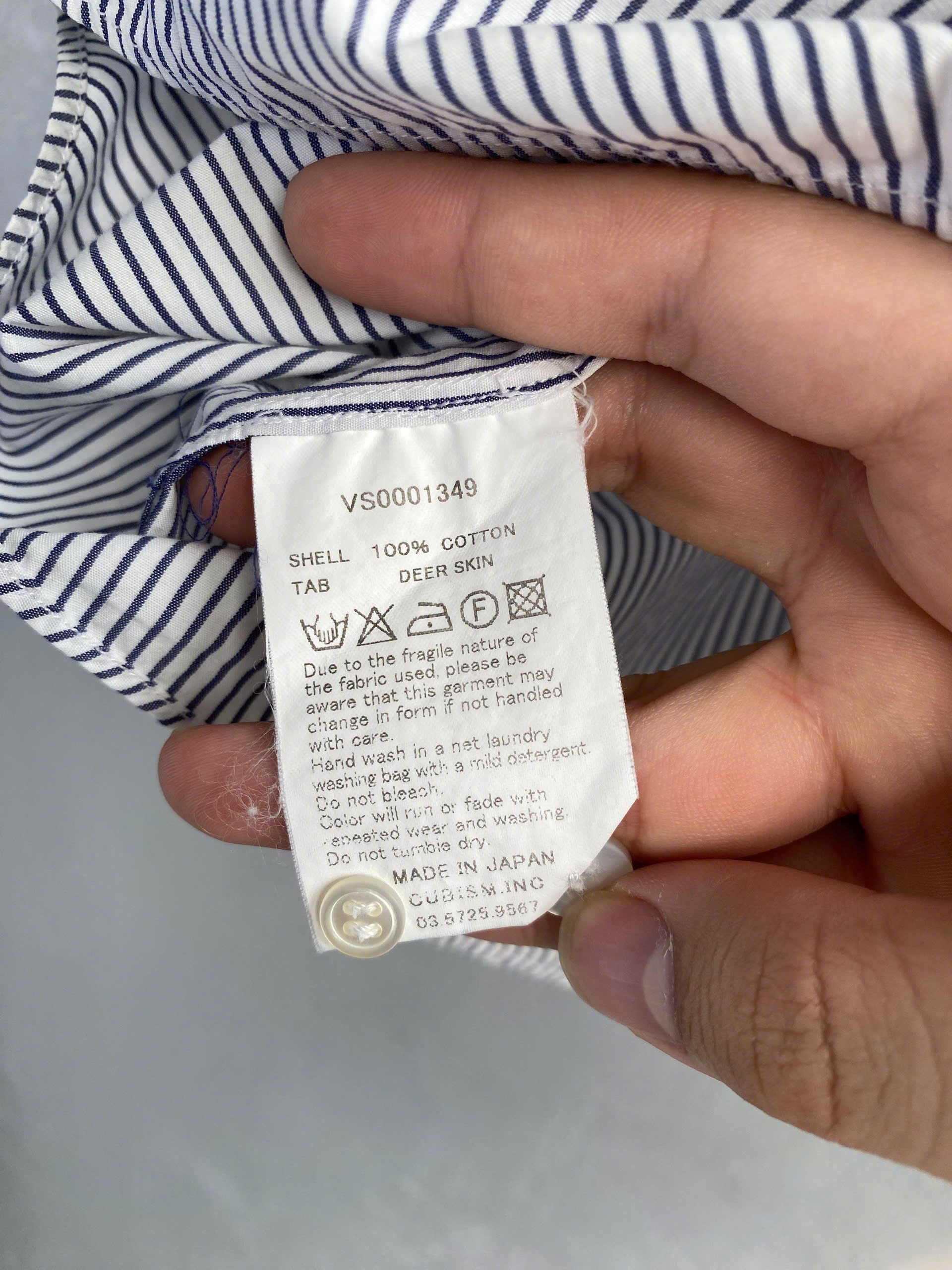 Visvim Visvim Cubism Striped Shirt Size US S / EU 44-46 / 1 - 12 Thumbnail