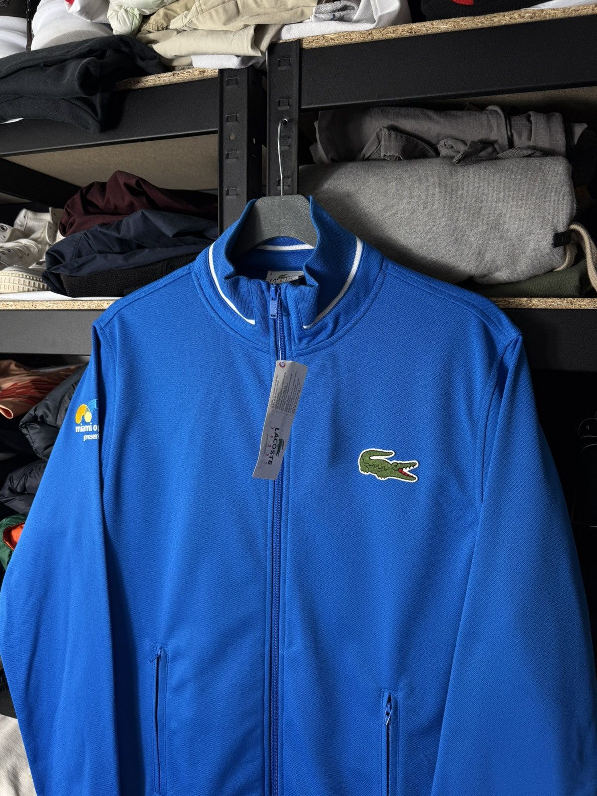 Lacoste NWT Lacoste Sport Miami Open Track Jacket Full Zip Tennis Size US S / EU 44-46 / 1 - 2 Thumbnail