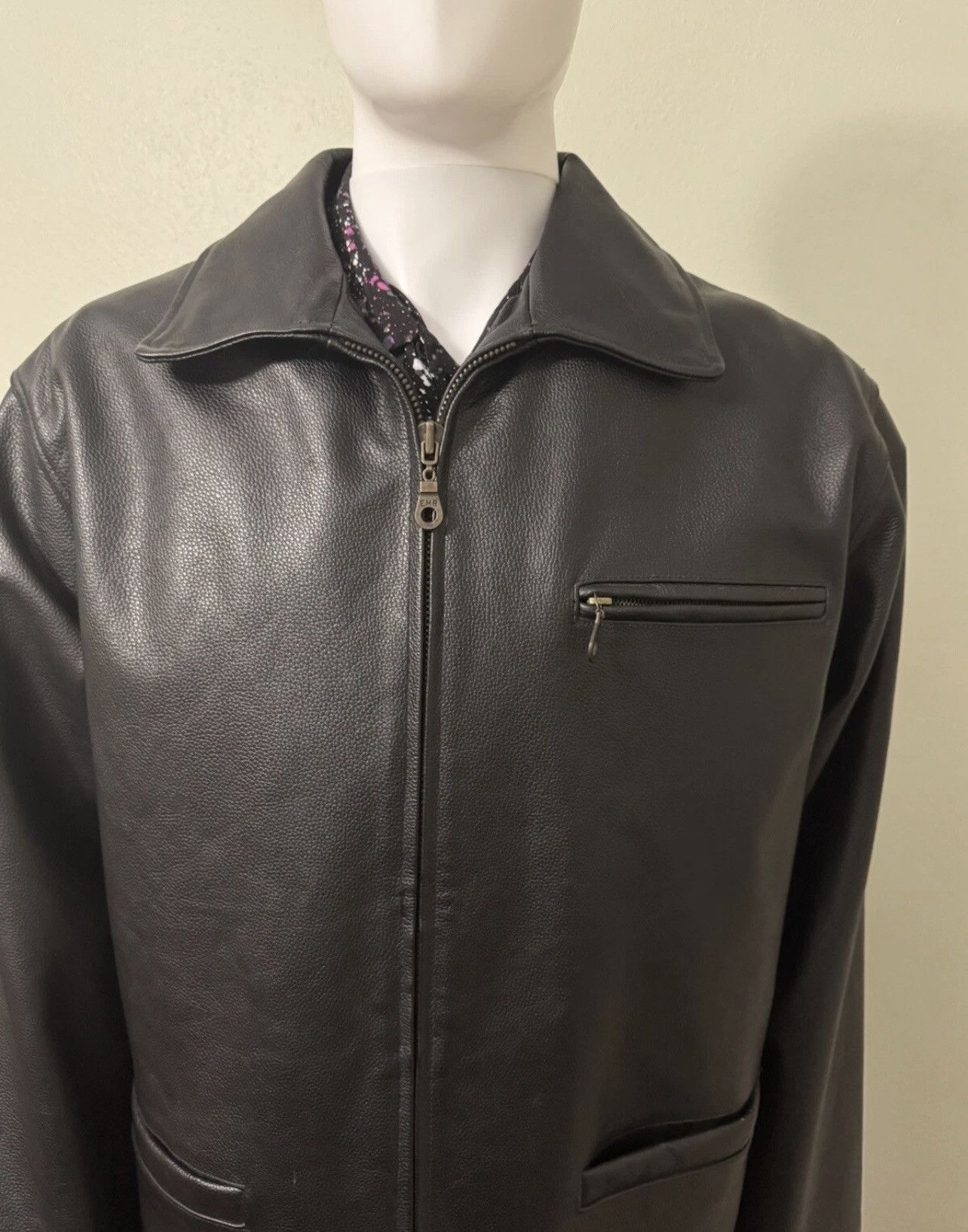 Diesel Diesel black leather jacket Size US XL / EU 56 / 4 - 5 Thumbnail
