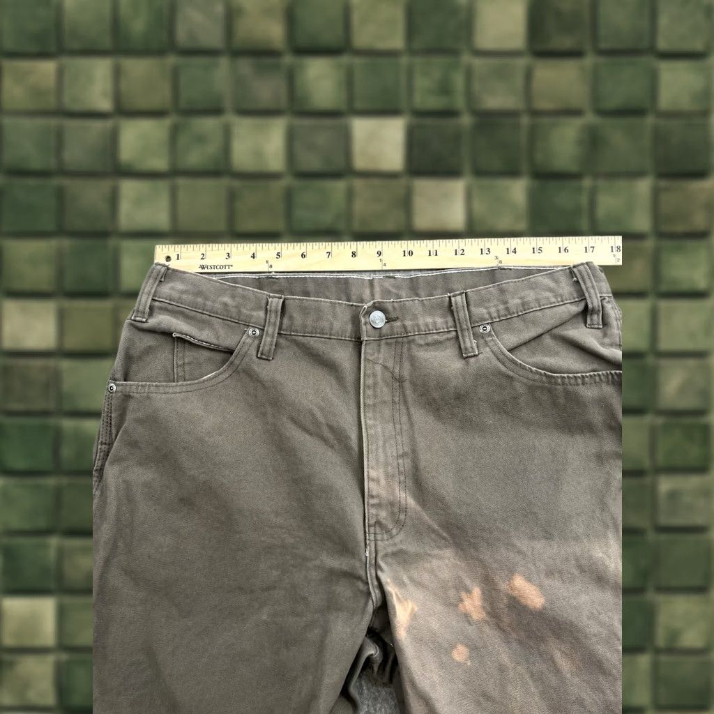 Dickies Dickies Cargo Pants Men's Brown Distressed Work Jeans Carpenter 36x30 Baggy? Size US 36 / EU 52 - 1 Thumbnail