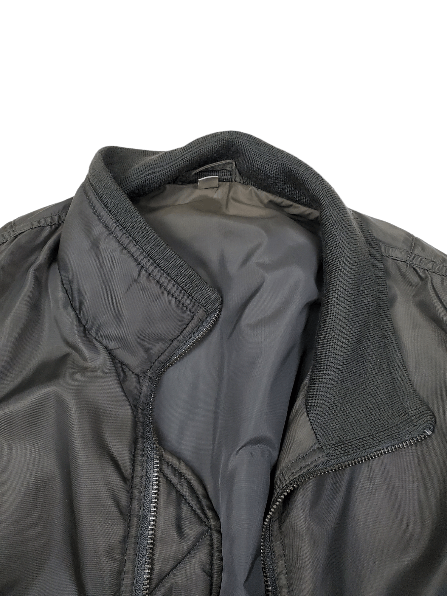 Uniqlo Uniqlo Bomber Jacket Army Green Military Style Size US M / EU 48-50 / 2 - 7 Thumbnail