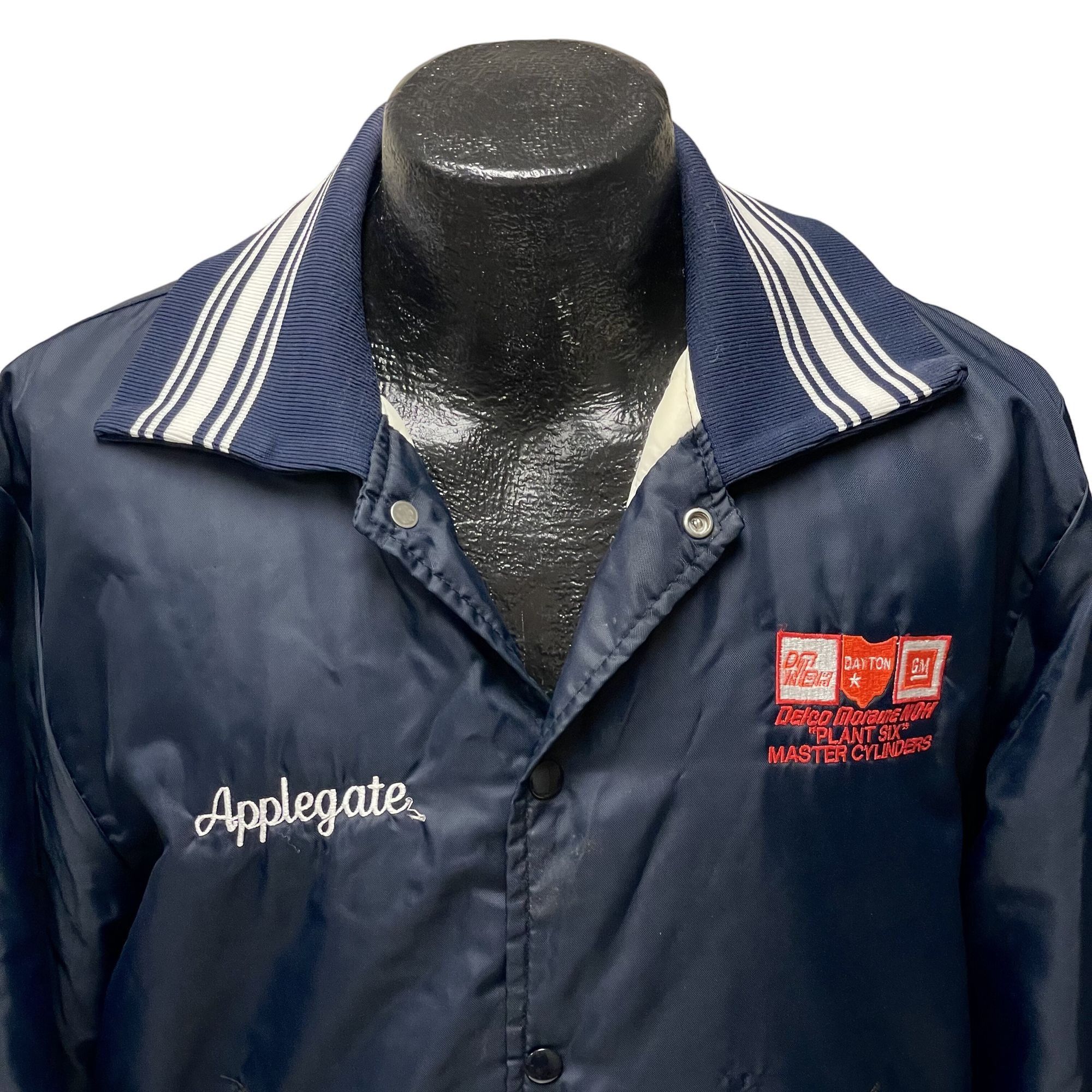 Other Vtg Delco MASTER CYLINDERS Bomber Windbreaker Jacket Size US L / EU 52-54 / 3 - 2 Thumbnail