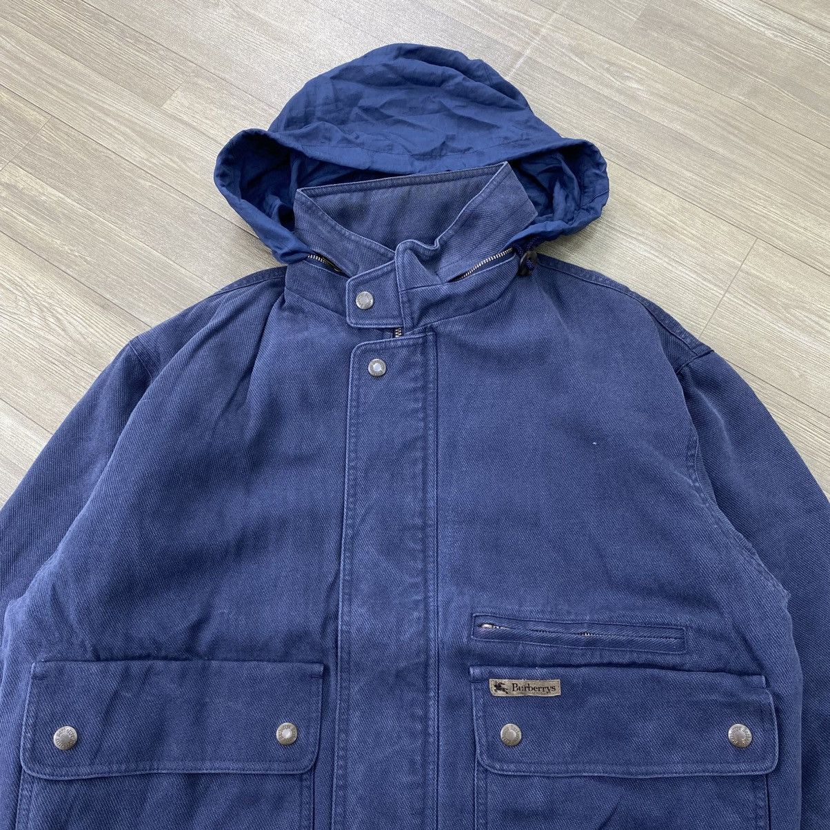 Burberry Vintage Burberrys London Plaid Parka Canvas Jacket Luxury Size US M / EU 48-50 / 2 - 4 Thumbnail
