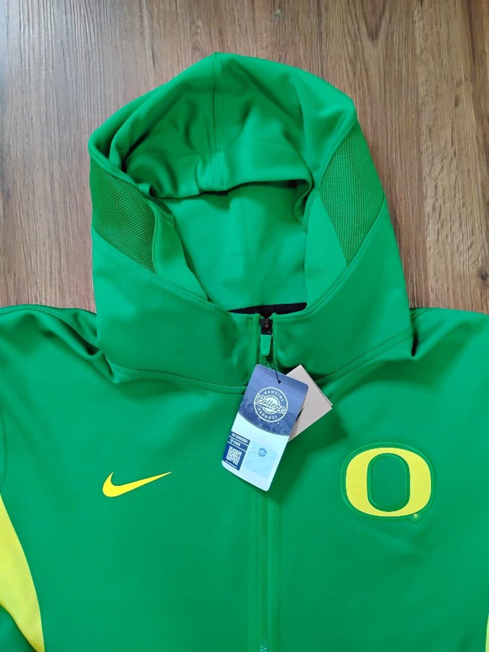 Nike NWT Nike Oregon Ducks Hoodie Sweatshirt Team Issue Size US XXL / EU 58 / 5 - 1 Thumbnail
