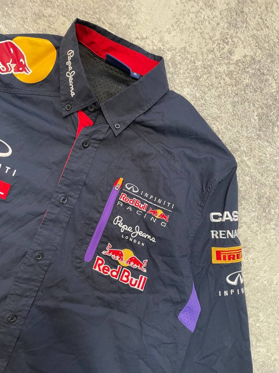 Red Bull Red Bull Racing F1 Team Shirt Infiniti Pepe Jeans Formula 1 Size US XL / EU 56 / 4 - 4 Thumbnail
