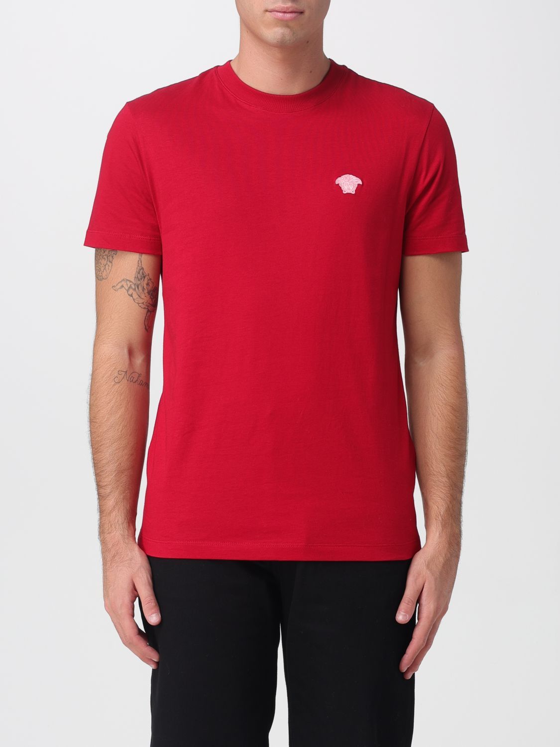 Versace Versace T-Shirt Men Burgundy Size US S / EU 44-46 / 1 - 1 Thumbnail