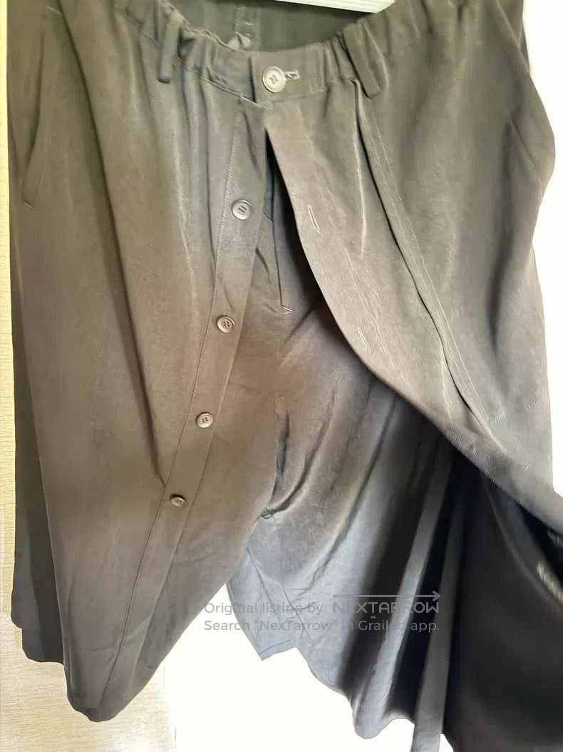 Yohji Yamamoto Yohji Yamamoto size 3 24ss triacetate hakama culottes pants Size 26" / US 2 / IT 38 - 4 Thumbnail