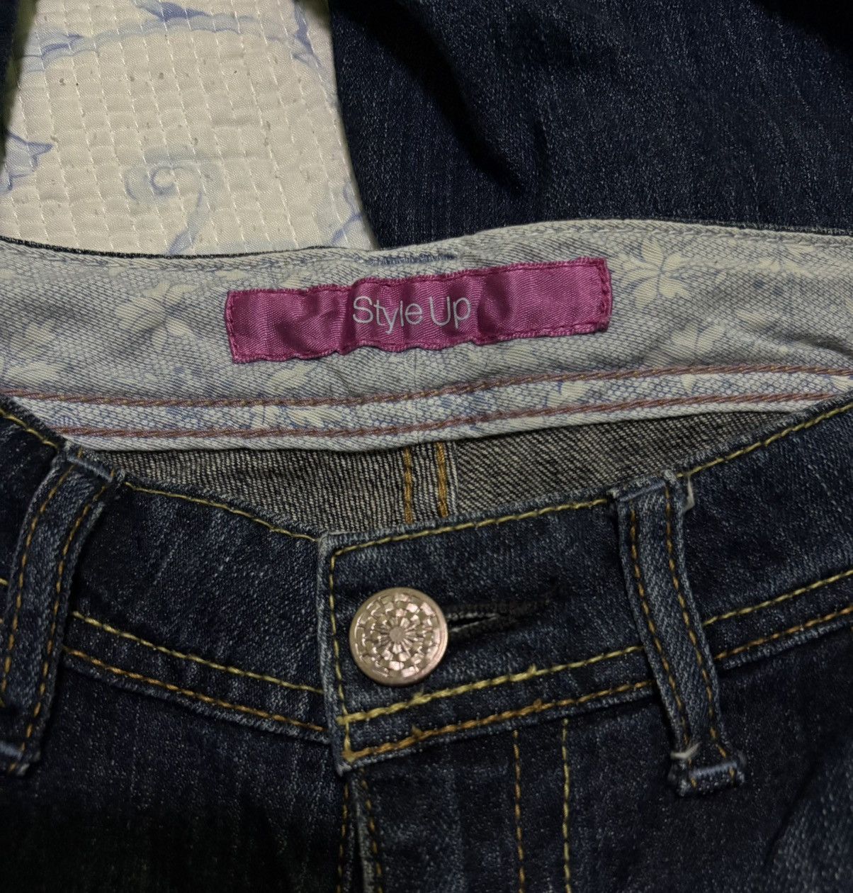 Uniqlo Japanese Uniqlo Style Up Streetwear Pant Flared Denim Size US 30 / EU 46 - 16 Thumbnail