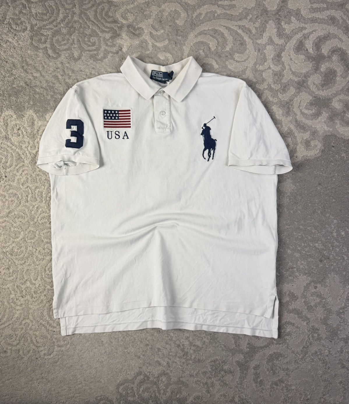 Polo Ralph Lauren Ralph Lauren 3 United States Flag Chief Keef Vintage Size US XXL / EU 58 / 5 - 2 Thumbnail