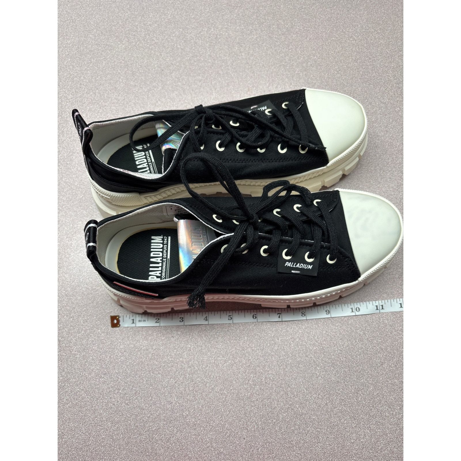 Palladium Palladium Black and Marshmallow Revolt Lo Tx Size 10 Size US 10 / IT 40 - 6 Thumbnail
