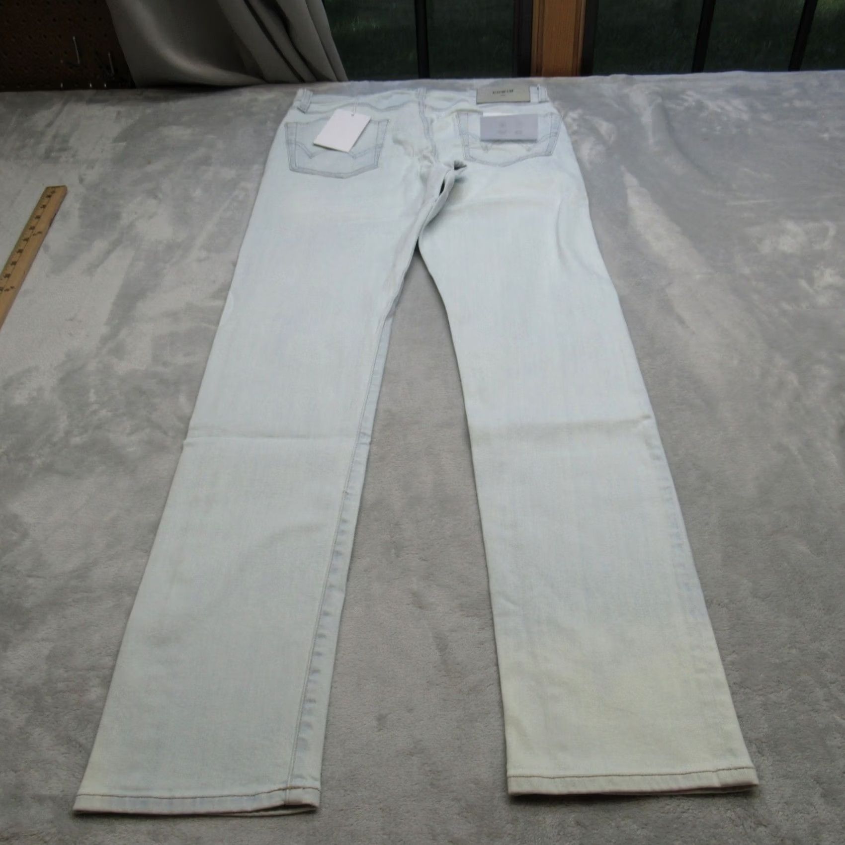 Edwin User: Original Title: Edwin Jeans Mens 29X32 Maddox Outcast Light Wash Slim Endurance Straight NWD Size US 29 - 3 Thumbnail